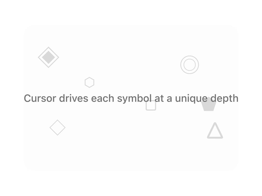 Parallax Floating Symbols preview
