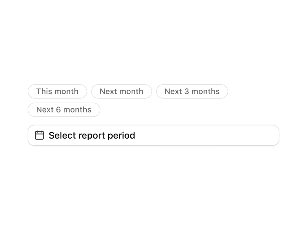 Date Range Picker with Presets preview
