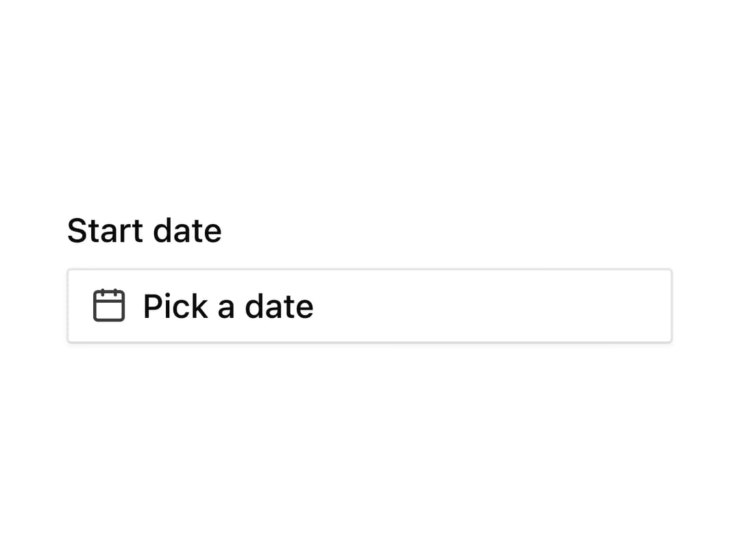 Date Picker with Dropdown Navigation preview
