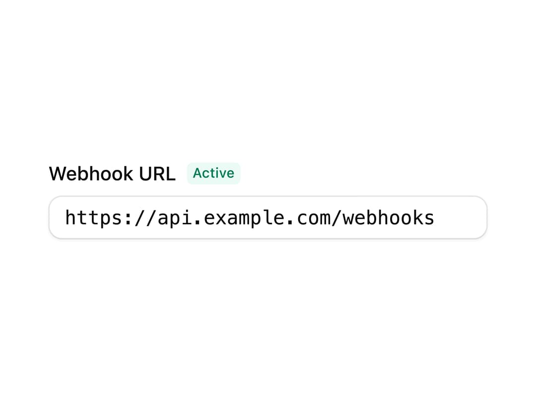 Label with Badge Indicator preview