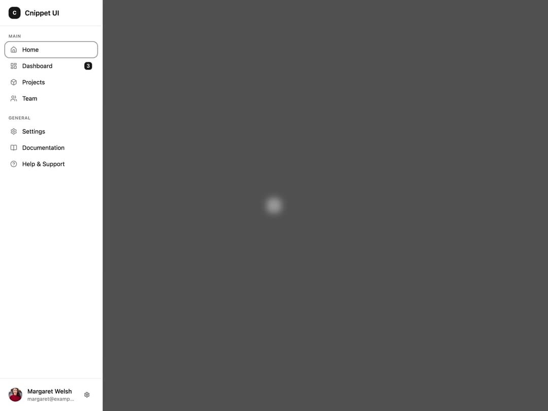 Sheet Navigation Sidebar preview