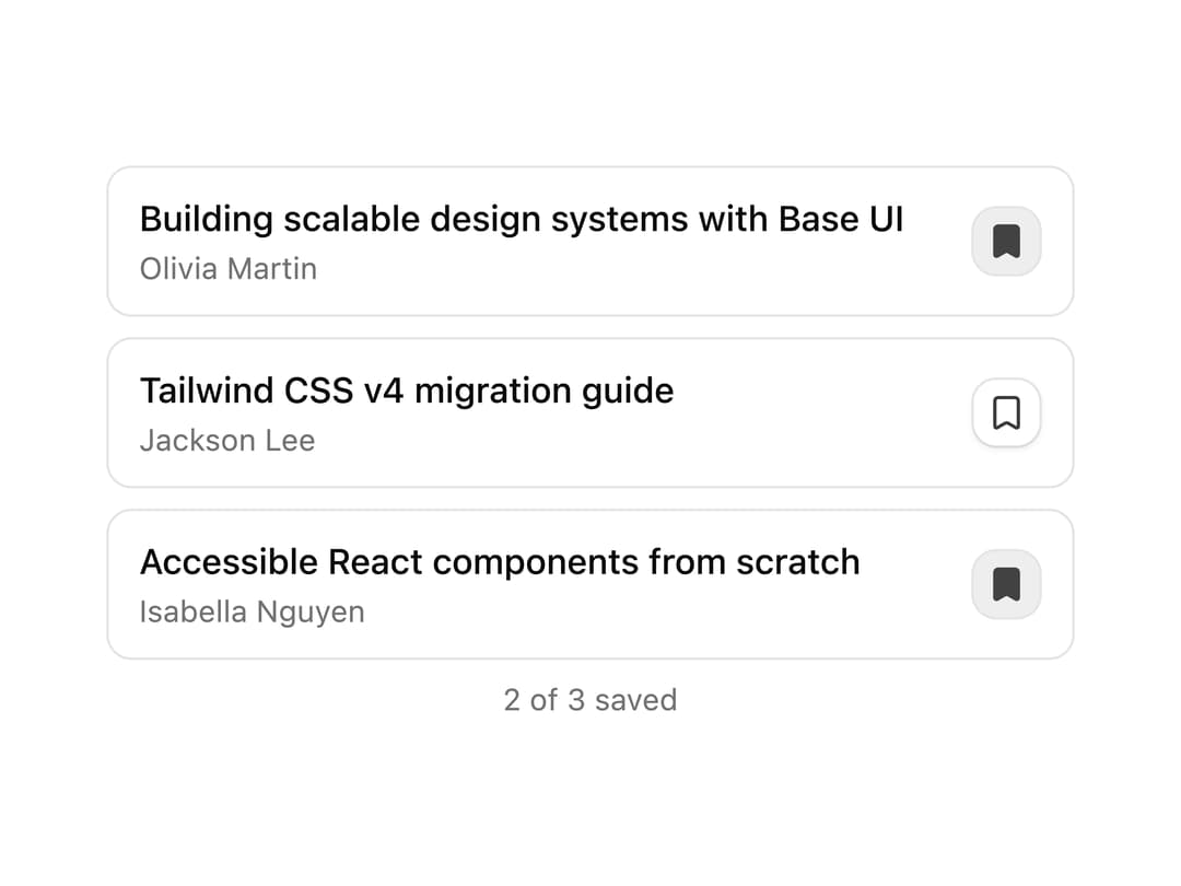 Bookmark Toggle List preview