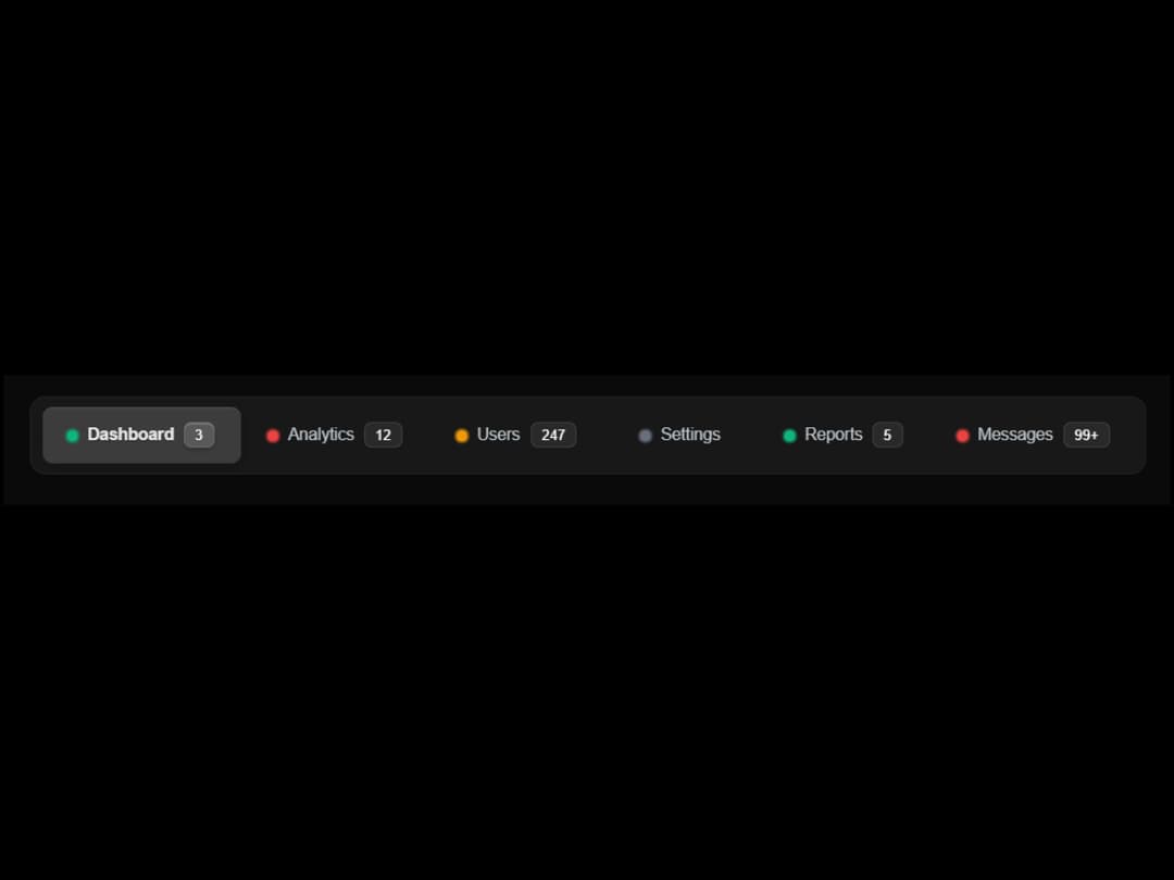 Glass Morphic Tabs preview