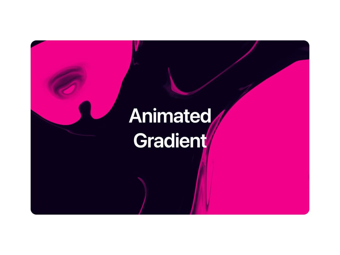 Animated Gradient preview