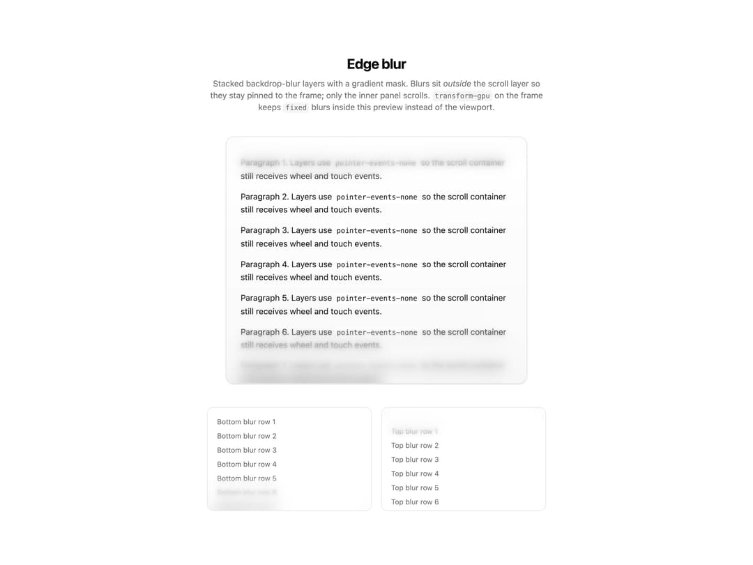 Edge Blur preview