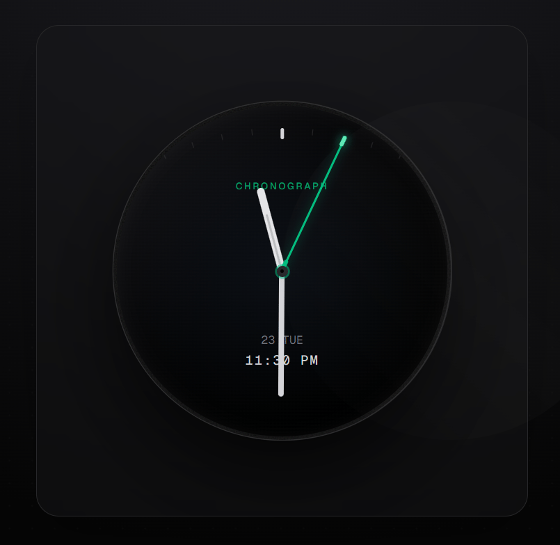 Premium 3D Analog Watch preview