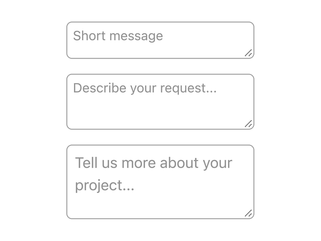 Textarea preview