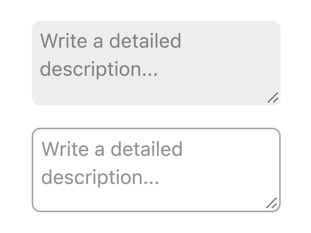Textarea preview