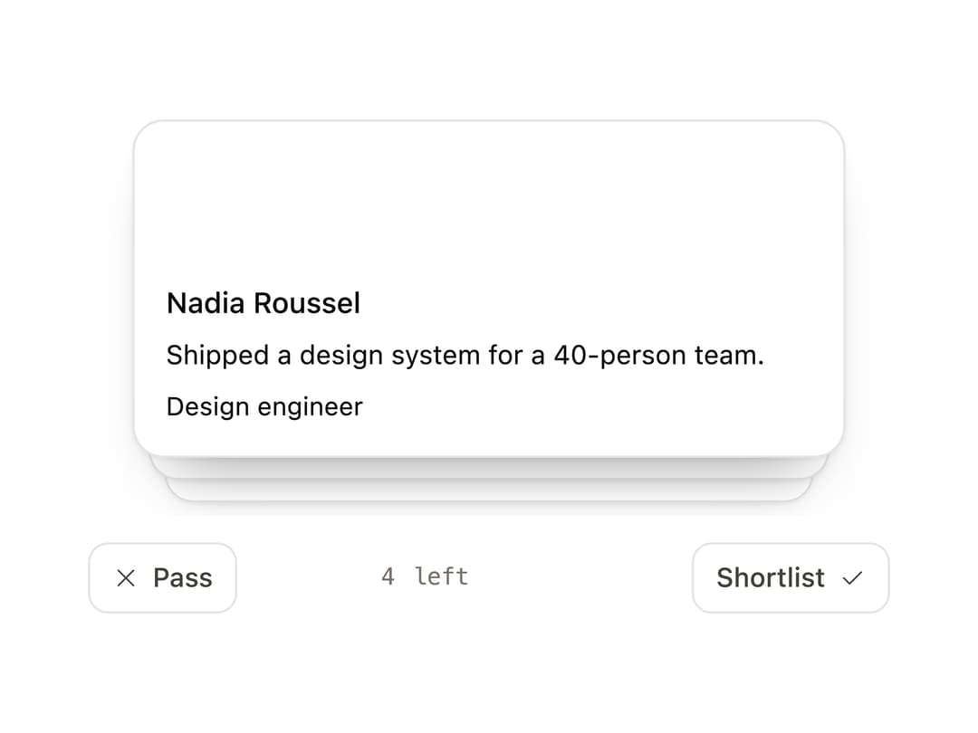 Swipe Deck preview