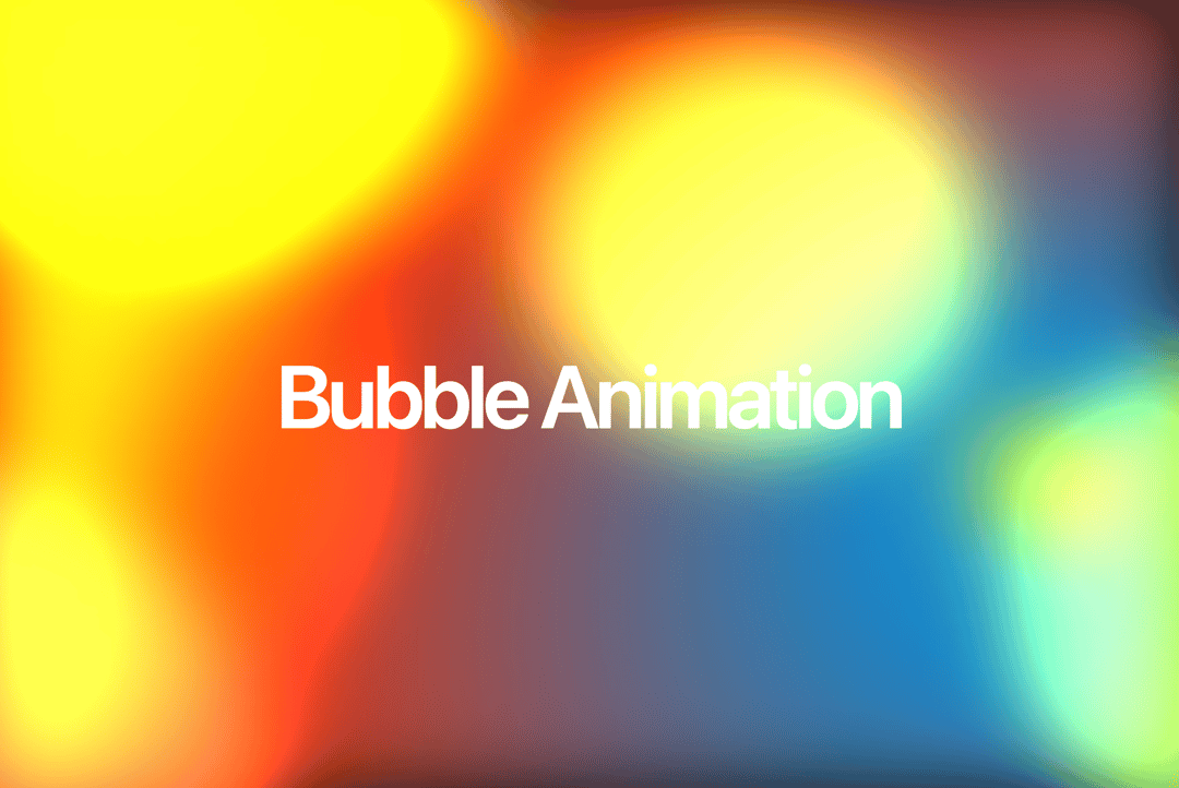 Bubble Animation preview