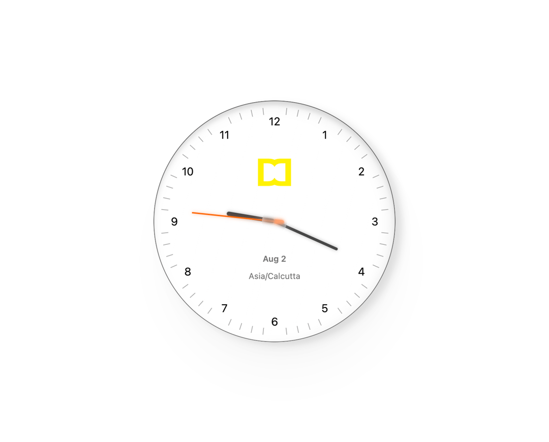 Clock preview