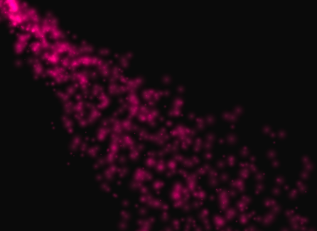 Particle canvas preview