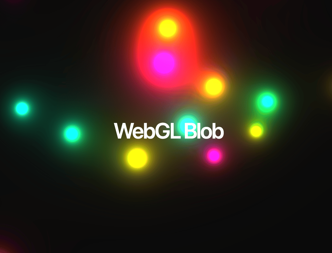 WebGL Blob preview