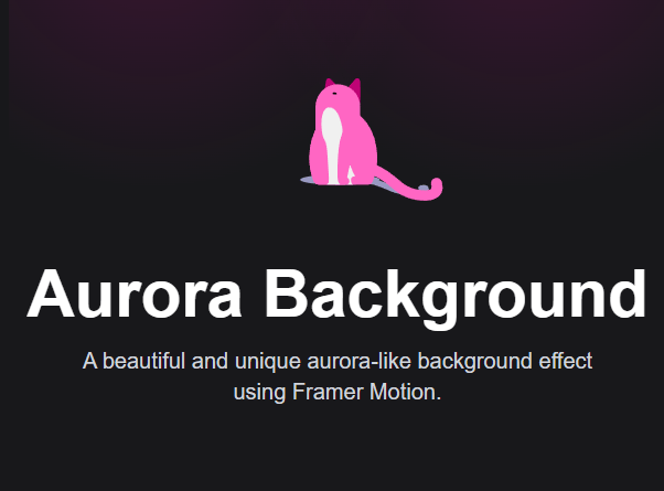 AuroraBackground preview