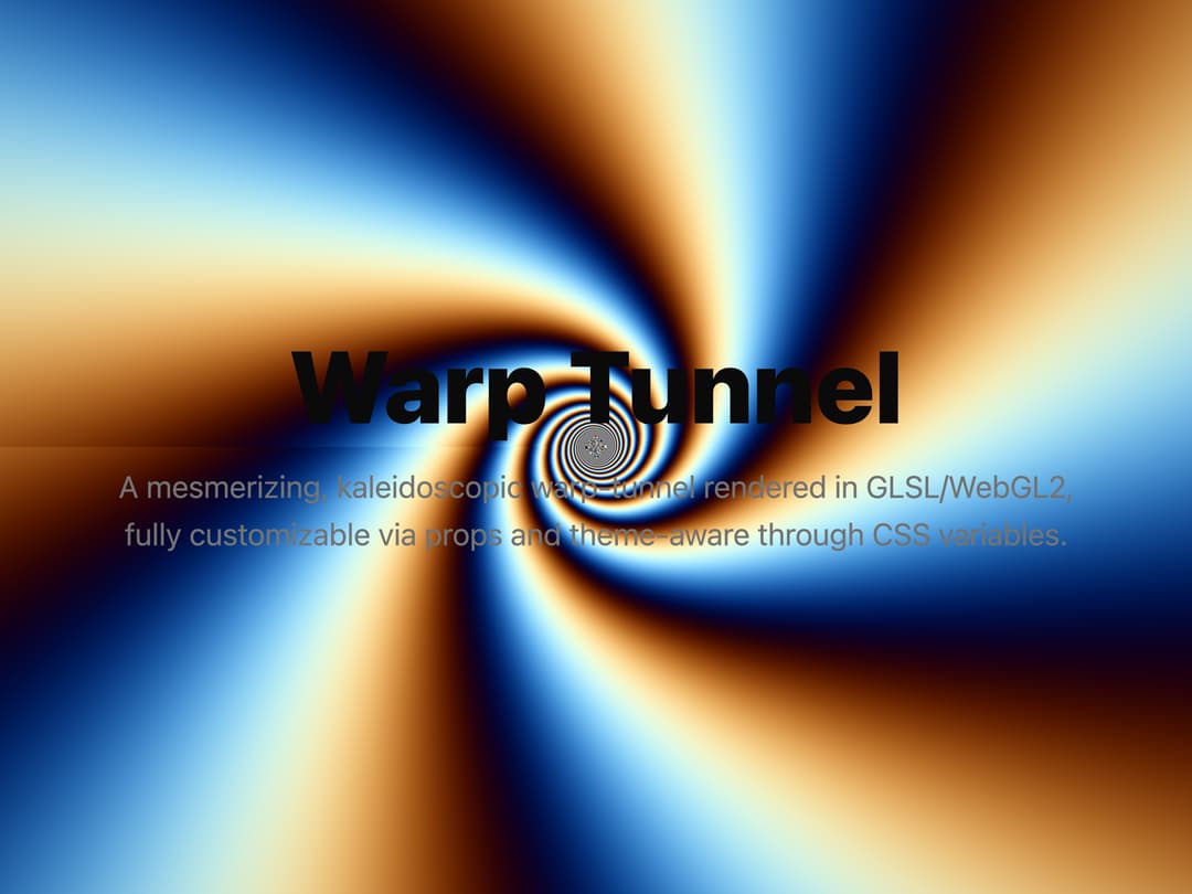 Warp Tunnel preview