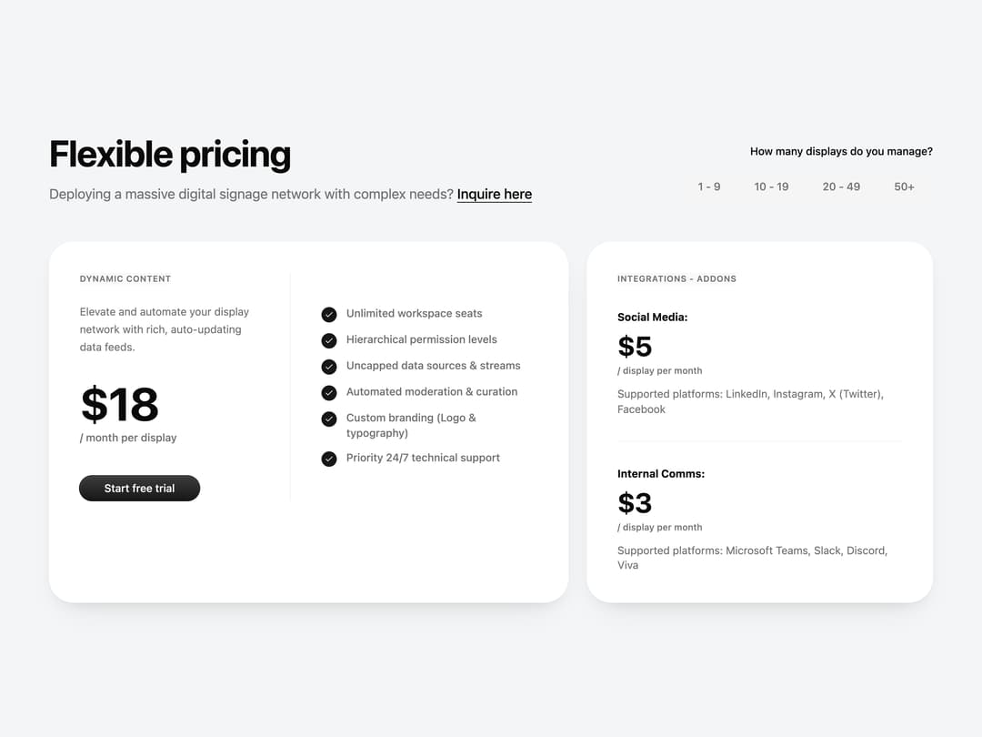 Pricing With Usage Slider preview