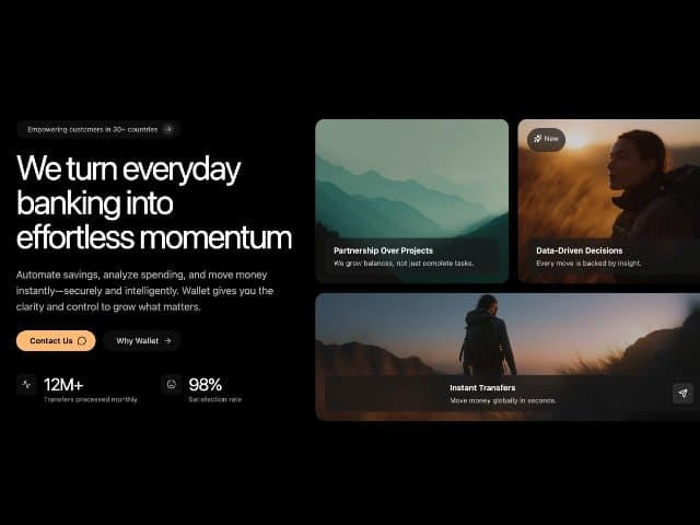 Fintech Trust Grid Hero preview