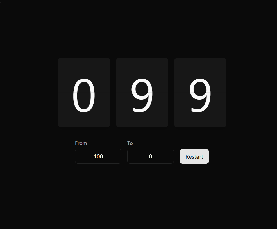 FlipCountdown preview