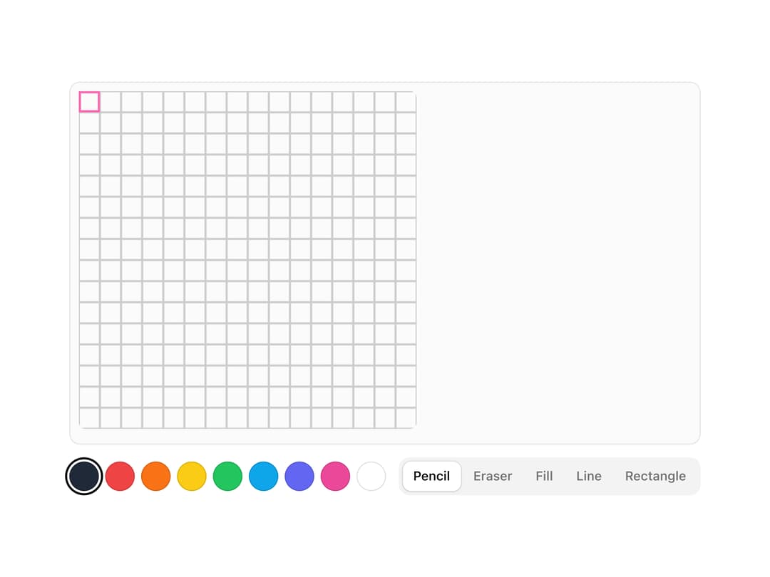 Pixel Brush Canvas preview