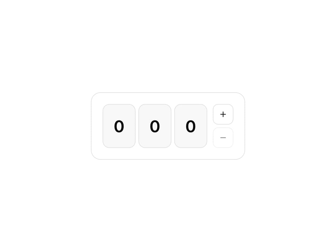 Number Flow preview
