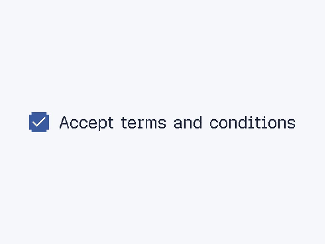 8bit Checkbox preview