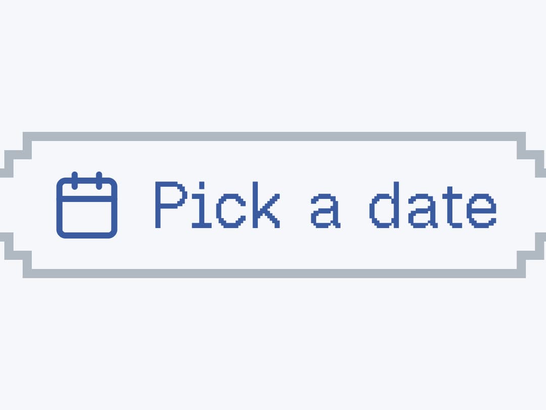 8bit Date Picker preview