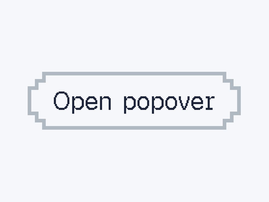 8bit Popover preview