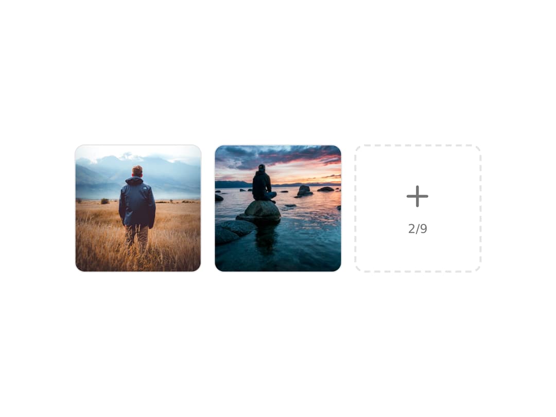 UploadThing Image Grid preview
