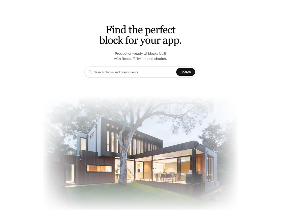 Real Estate Search Hero preview