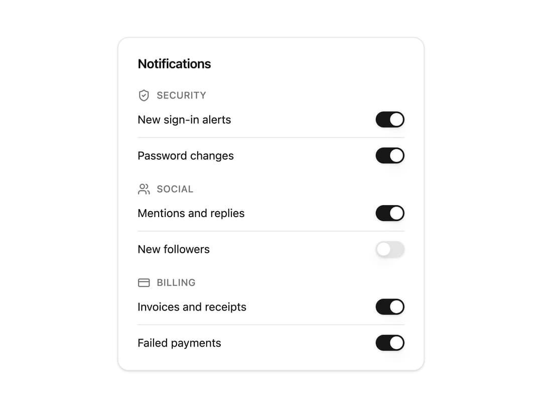 Grouped Notification Toggles preview