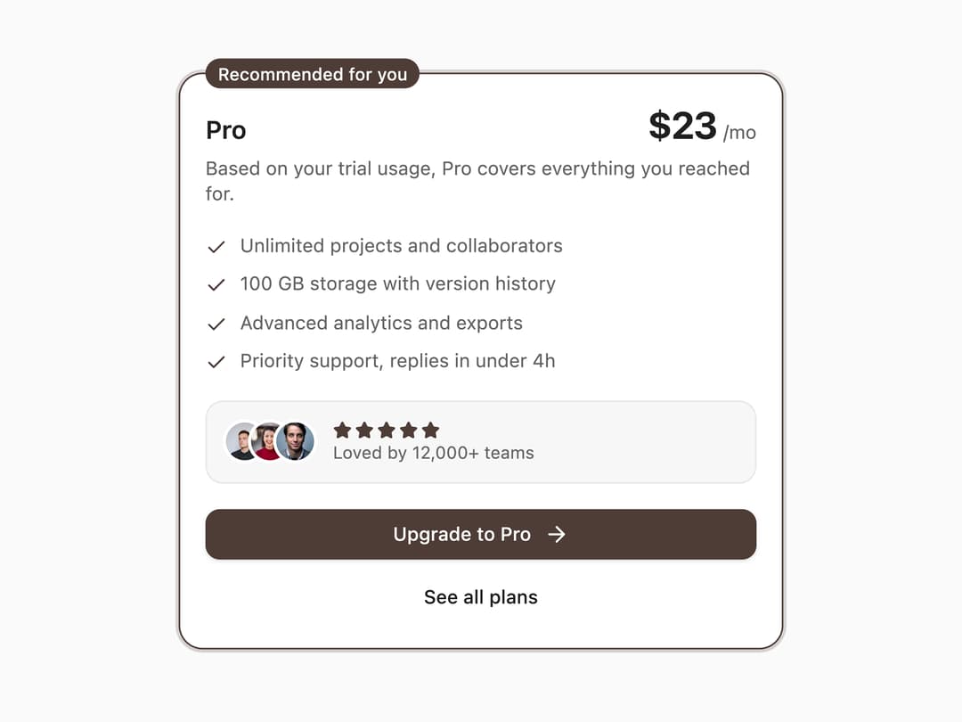 Spotlight Recommendation preview