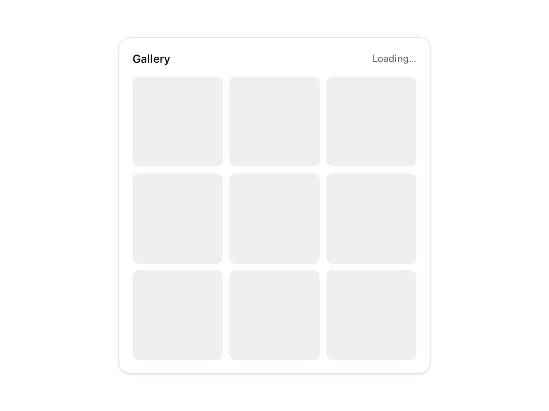 Gallery Grid Skeleton preview