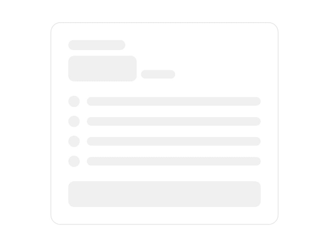 Pricing Card Skeleton preview