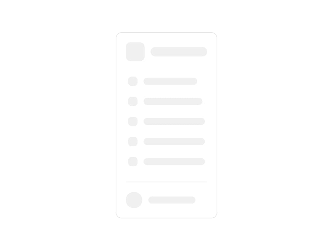 Sidebar Nav Skeleton preview
