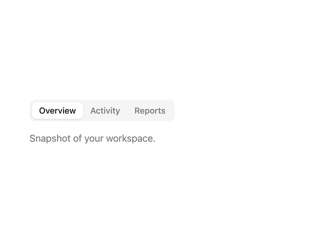 Basic Tabs preview