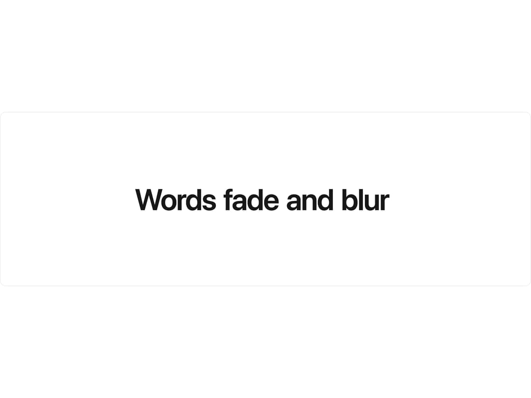 Blur Out Up preview