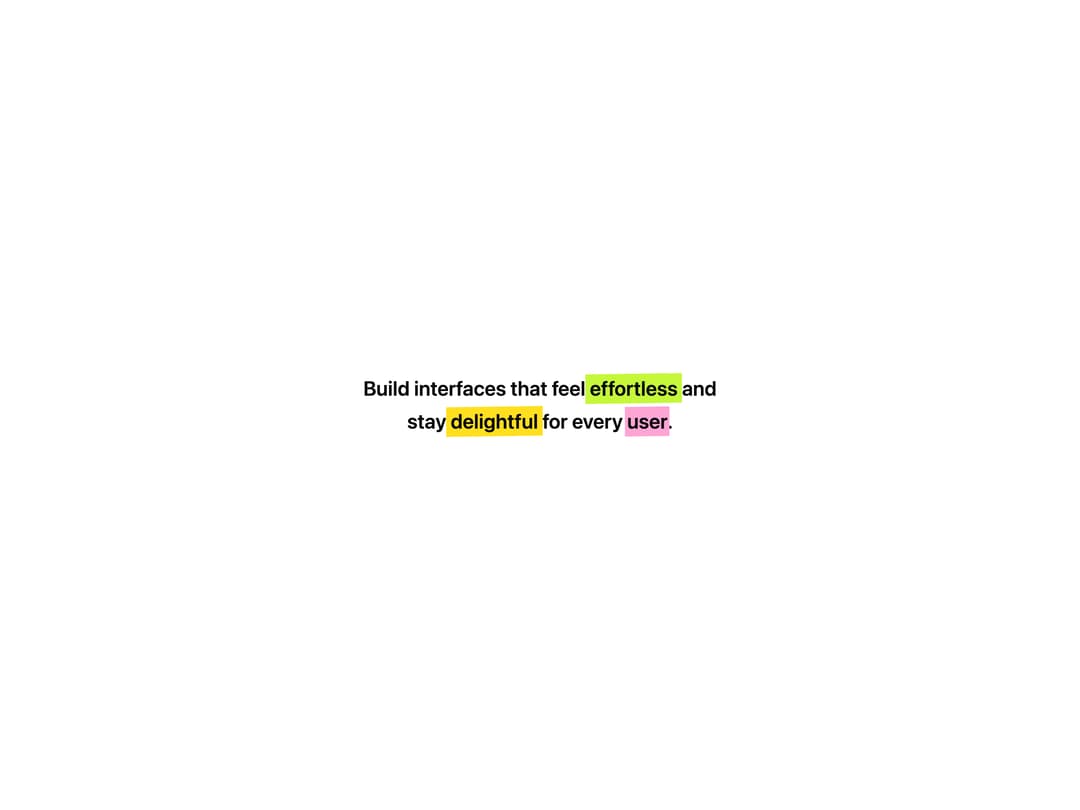 Highlight Text preview