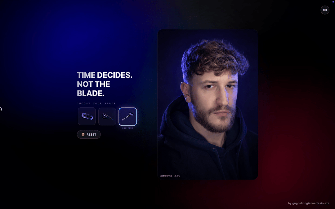 Shave Reveal Hero preview