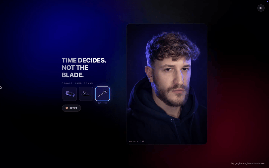 Shave Reveal Hero preview