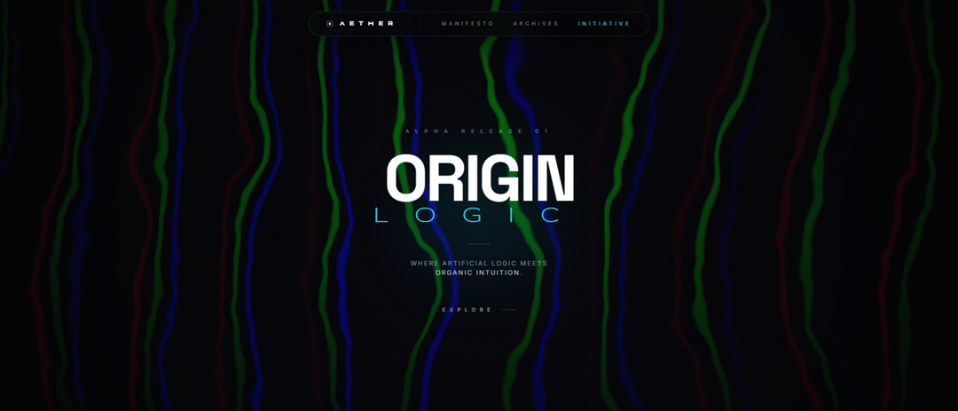 WebGL Hero component preview