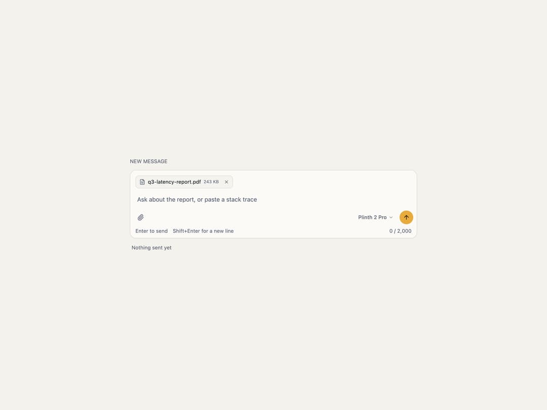 Prompt Input preview