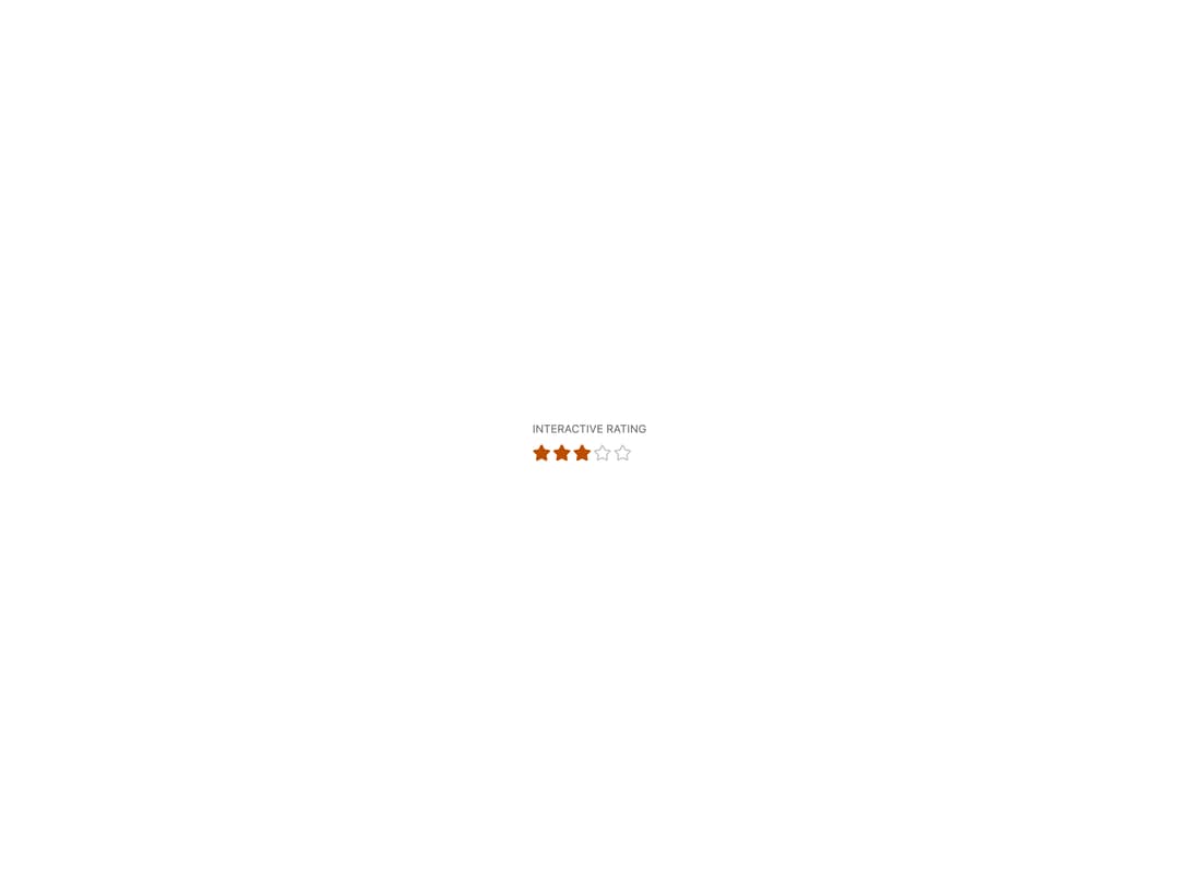 Rating preview
