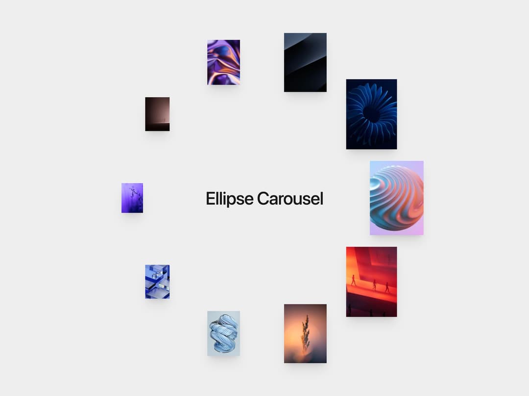 Ellipse Carousel preview