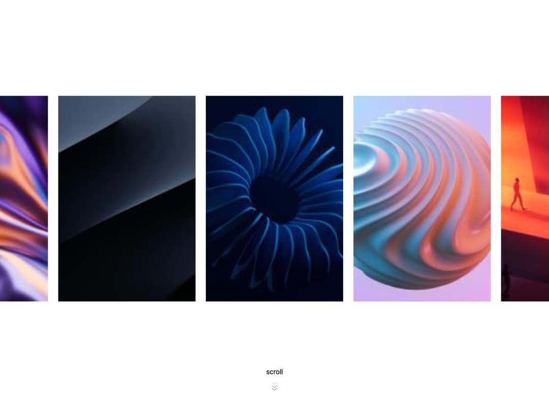 Infinite Perspective Slider preview