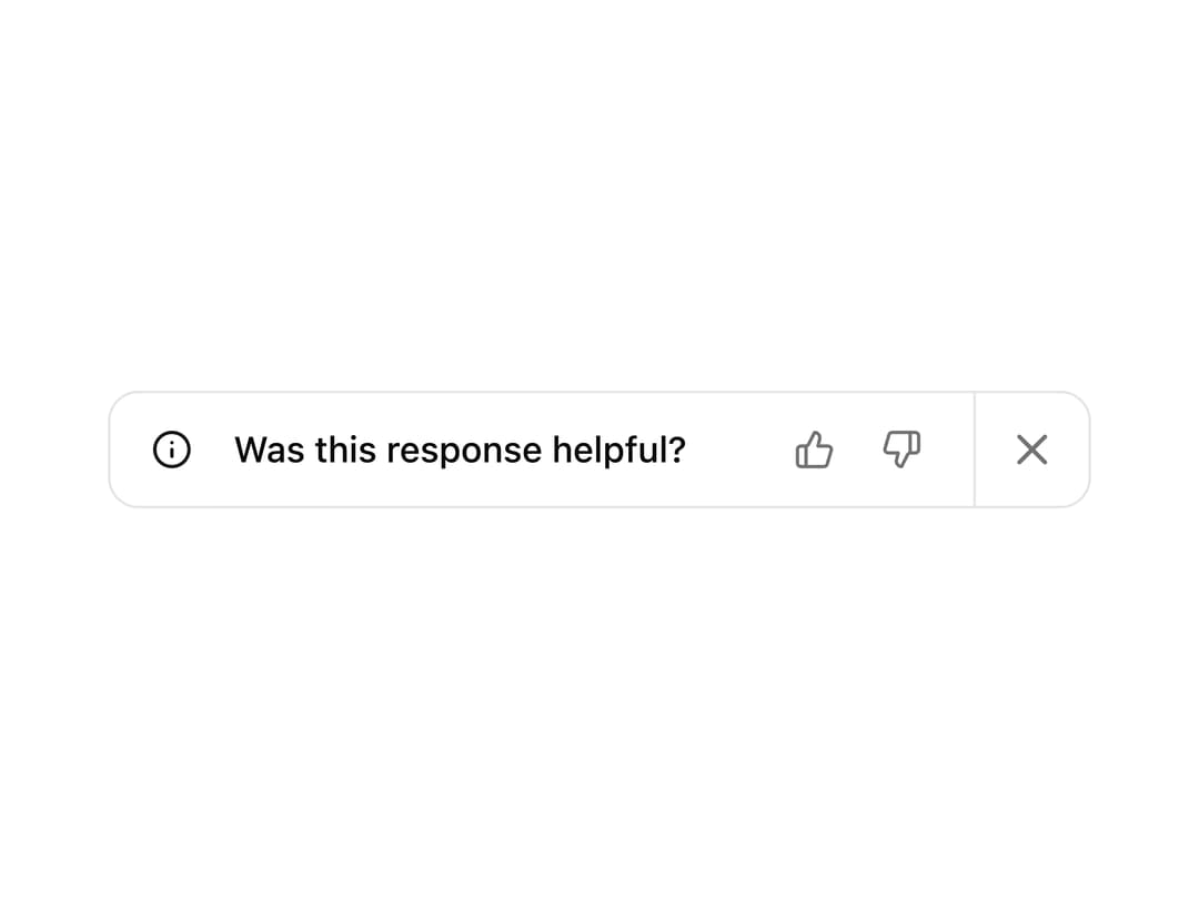 Feedback Bar preview