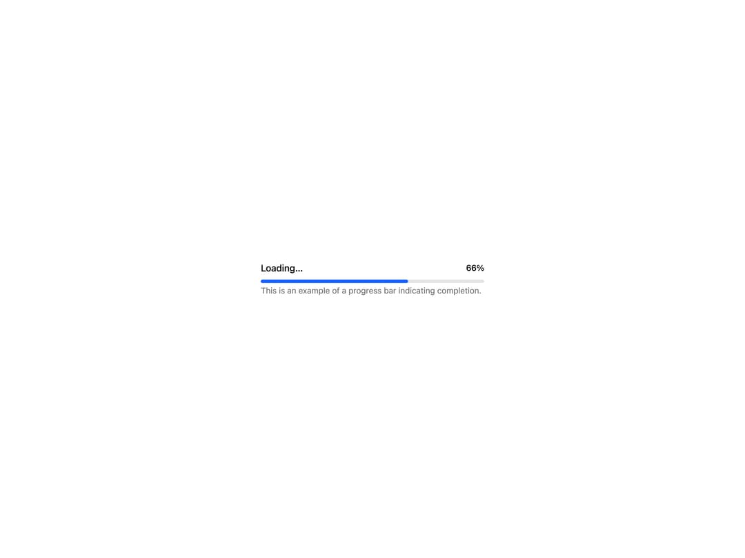 Progress Bar preview