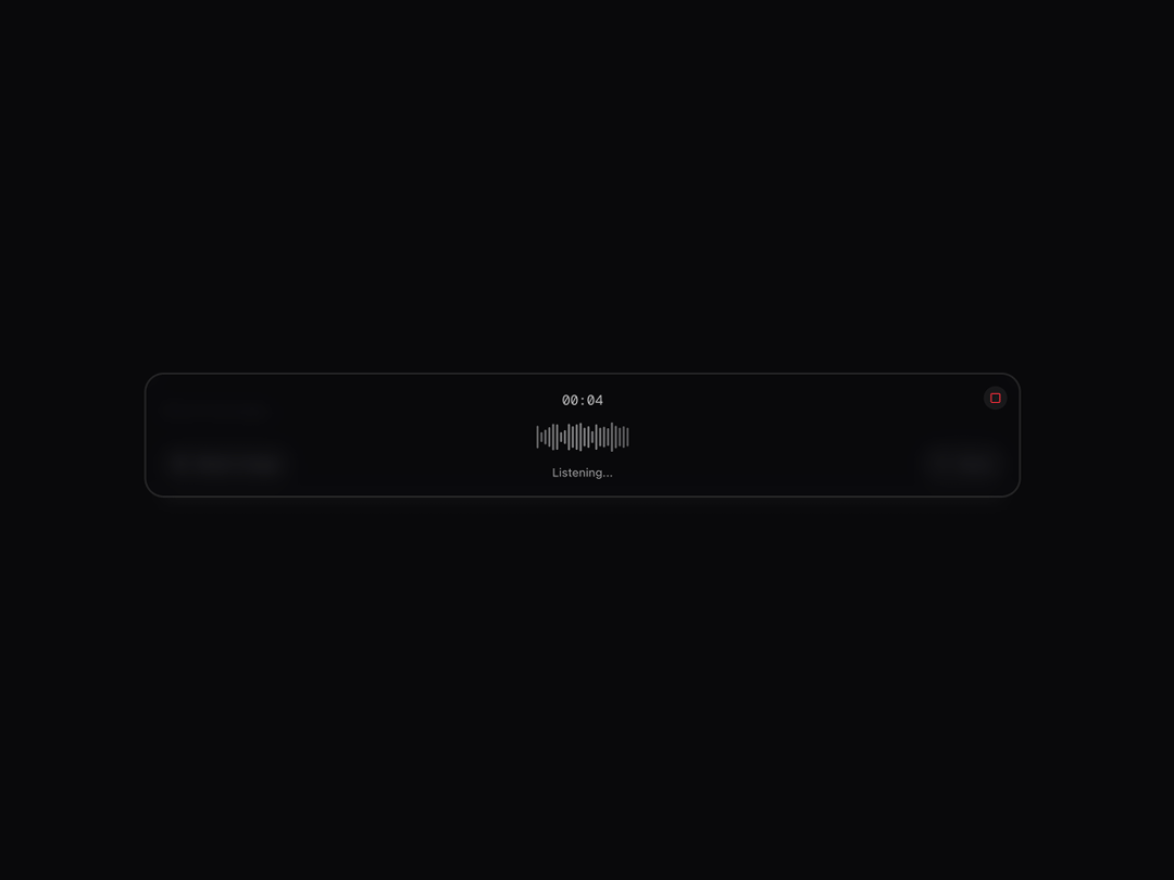 AI Chat Voice Input preview