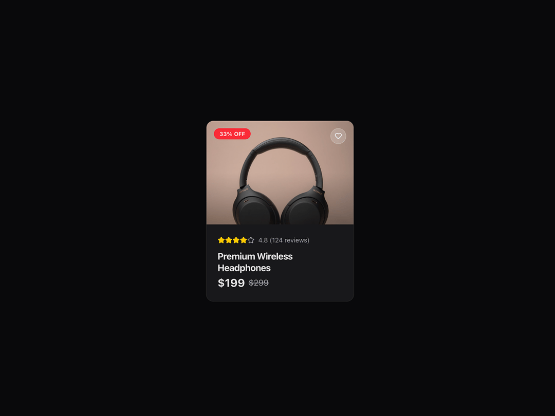 Product Reveal Card preview