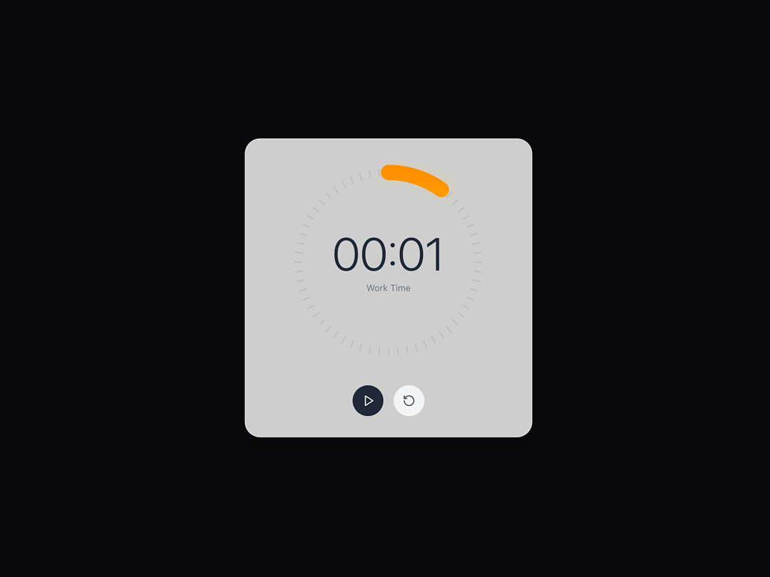 Radial Timer preview