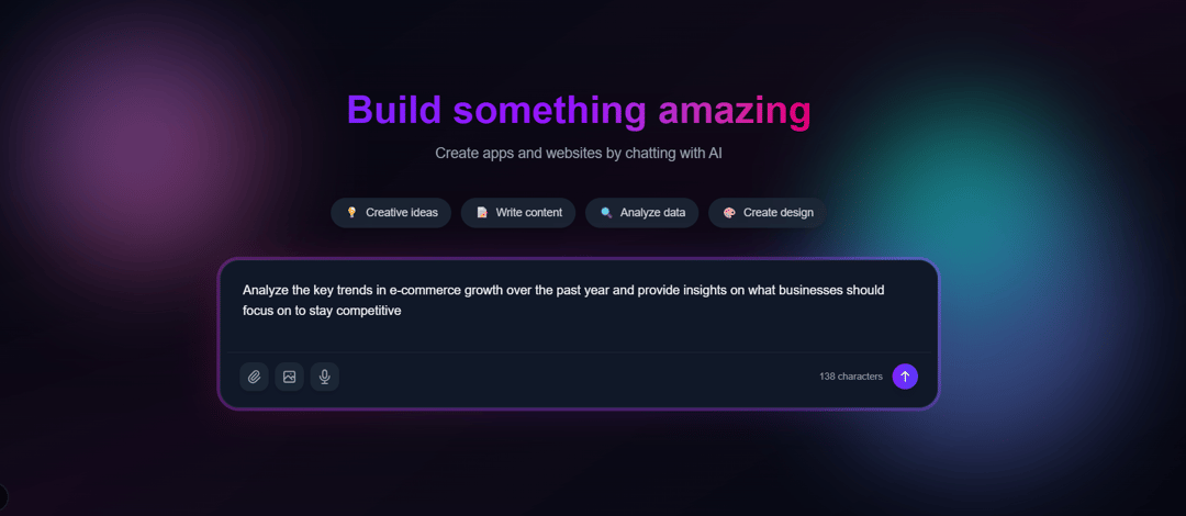 AI Starter Page preview